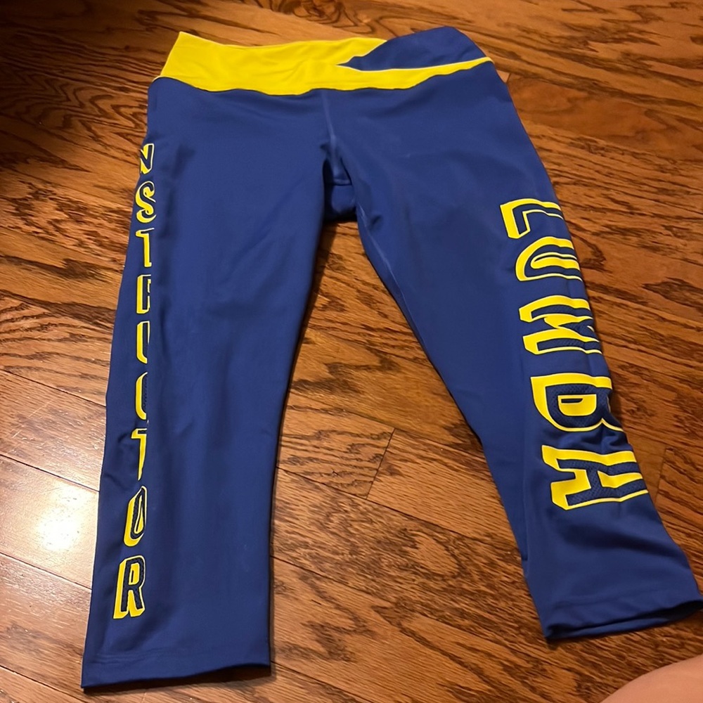 Zumba instructor leggings